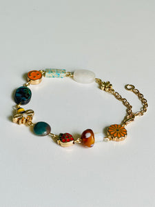 Junk Charm Bracelet - Gold