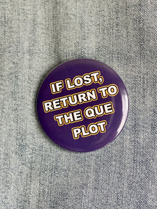 “If Lost” Pin Buttons