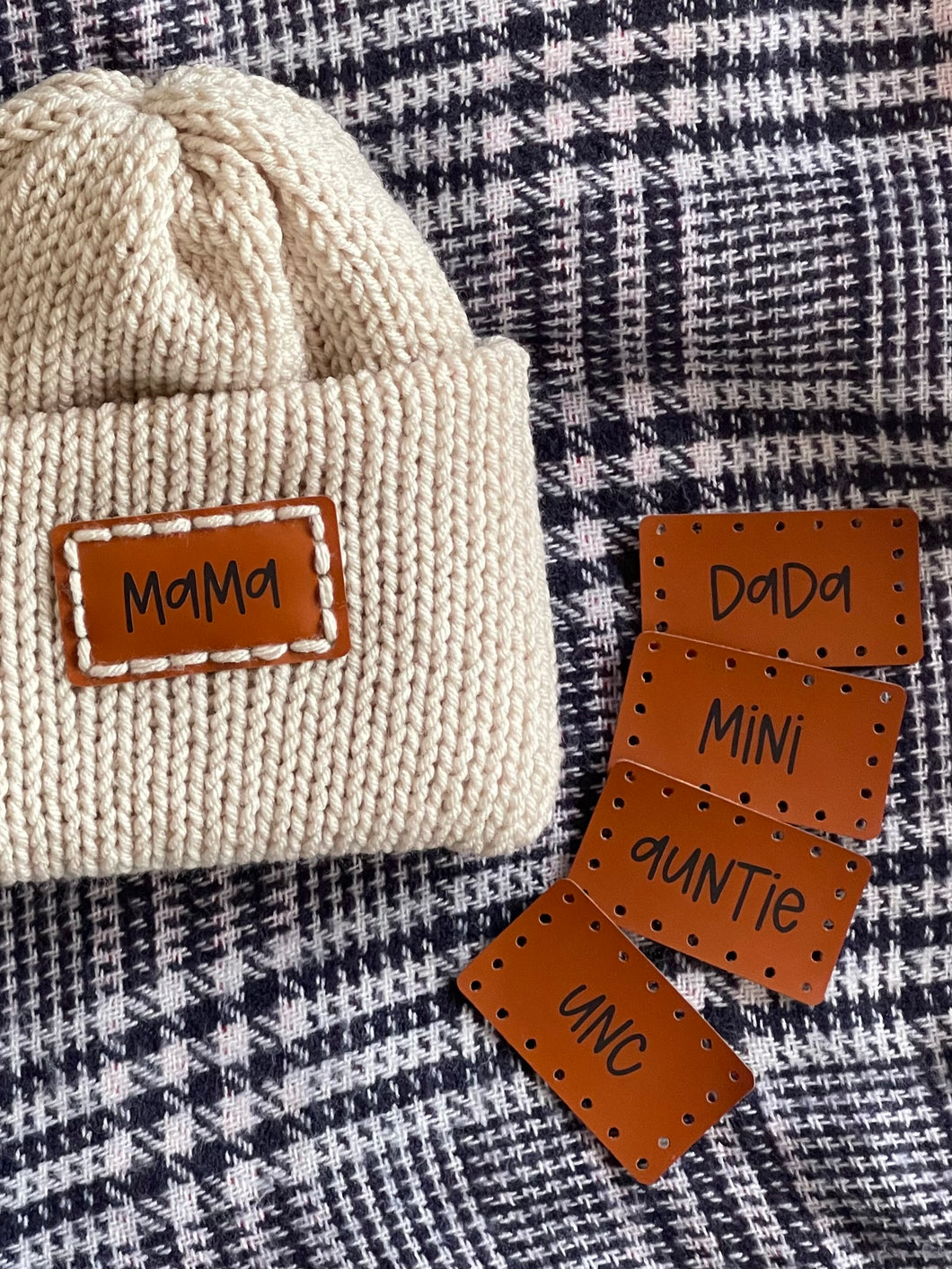 Custom Family Beanies (Large Patch)